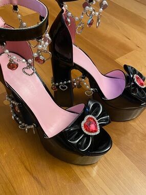 Dolls Kill x Sugar Thrillz Loving Revelation Platform Heels